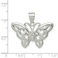 thumbnail image 2 of Pendentif en Forme de Papillon en Argent Sterling 925, 2 of 2