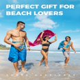 thumbnail image 3 of Microfiber Beach Towels Fast Drying Extra Large 71” x 32” Sand Free Super Lightweight, 3 of 9