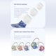 thumbnail image 2 of Audífonos deportivos HiFi con auriculares con micrófono para teléfonos (enchufe blanco púrpura), 2 of 9