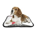 thumbnail image 2 of PKQWTM Japan Sakura Branch Sun Fuji Mountain Pet Dog Cat Bed Pee Pads Mat Cushion Potty Dogsblankets Crate Bed Kennel 25x30 inch, 2 of 3