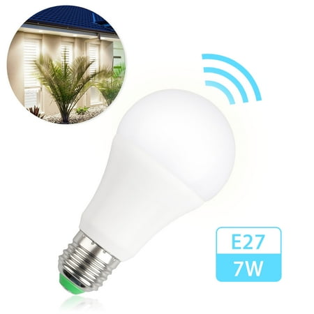 Light Sensor Led Bulb Dusk To Dawn Bulbs Smart Lighting Light Sensor Led Bulb Dusk To Dawn Bulbs Smart Lighting Lamp 7w E27 Automatic On Off Indoor Outdoor Yard Porch Patio Garage Garden Com