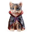 thumbnail image 1 of Resin Cat Sculpture Decor Halloween Earl Witch Pumpkin Decoration Halloween Indoor Decor Tabletop Decor C, 1 of 6