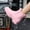 Pink, variant on Women Chelsea Ankle Rain Boots Slip on Waterproof Chunky Lug Platform Sole Short Wellies Light Footwear for Rainy Commute, Garden Yard Work Pink 8.5(41)
