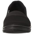 thumbnail image 2 of Grasshoppers Women's Jade Fashion Sneaker, Black Nubuck, 11 2W US, 2 of 8
