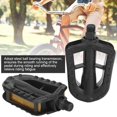 thumbnail image 4 of Heitune 2pair Universal niños de la Bici Antideslizante del Pedal de la Bicicleta Kid Accesorios rodamiento con Peligro Amarilla del Reflector (Sistema Americano), 4 of 5