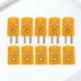thumbnail image 1 of unbranded 5Jgo Adaptadores Tipo Amarillo Para Termómetros Con Fácil Instalación, 1 of 8