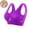 Purple#01, variant on Otntypg Plus Size Sports Bra for Women Anti-Sagging Seamless Bras Wirefree Yoga Bra with Removable Pads Push Up Wire Free Everyday Full Coverage Comfortable Liftup Underwear Bras
