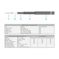 thumbnail image 5 of Uxcell 10 Feet UHF  Female to UHF PL259 Male Low Loss RG58 Coax Cable Plastic Black 1pcs, 5 of 6