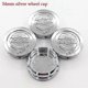 thumbnail image 1 of 4pcs 54mm 56mm 60mm 64mm Chrysler Car Logo Wheel Center Cap Rim Badge Covers Decal Refit Decoration Emblem Sticker Accessories, 1 of 5