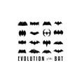 thumbnail image 2 of Batman Evolution 80th Anniversary Short-Sleeve Tee-XX-Large, 2 of 3