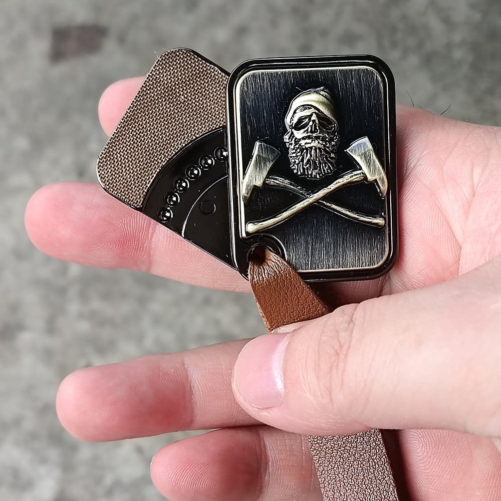 EDC fingertip windmill scepter slider fingertip toys adult reduction gyro metal slider finger push rotating coin decompression