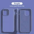 thumbnail image 1 of Funda de silicona líquida Original para iPhone, funda a prueba de golpes para iPhone 15, 13, 11, 12, 14 Pro Max, 7, 8 Plus, XS, XR, X SE, accesorios, 1 of 4