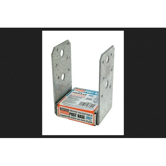 Simpson Strong-Tie ABU44Z Post Base Zmax 3-9/16"W X 3" L 16 Ga Zmax