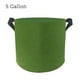 thumbnail image 1 of Bolsa de cultivo Billuyoard contenedor de maceta de tela vegetal no tejida gruesa verde 5 galones 31D*25H, 1 of 6