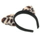 thumbnail image 5 of Diadema con orejas de gato y estampado de leopardo para mujer, accesorio para el cabello con orejas de animal esponjosas, ideal para cosplay, festivales y fiestas, 5 of 8