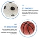 thumbnail image 5 of BRIGHTFUFU Juego de 10 piezas de fútbol y baloncesto para deportes, accesorio para exteriores para casa pequeña, decoración en miniatura, 5 of 7