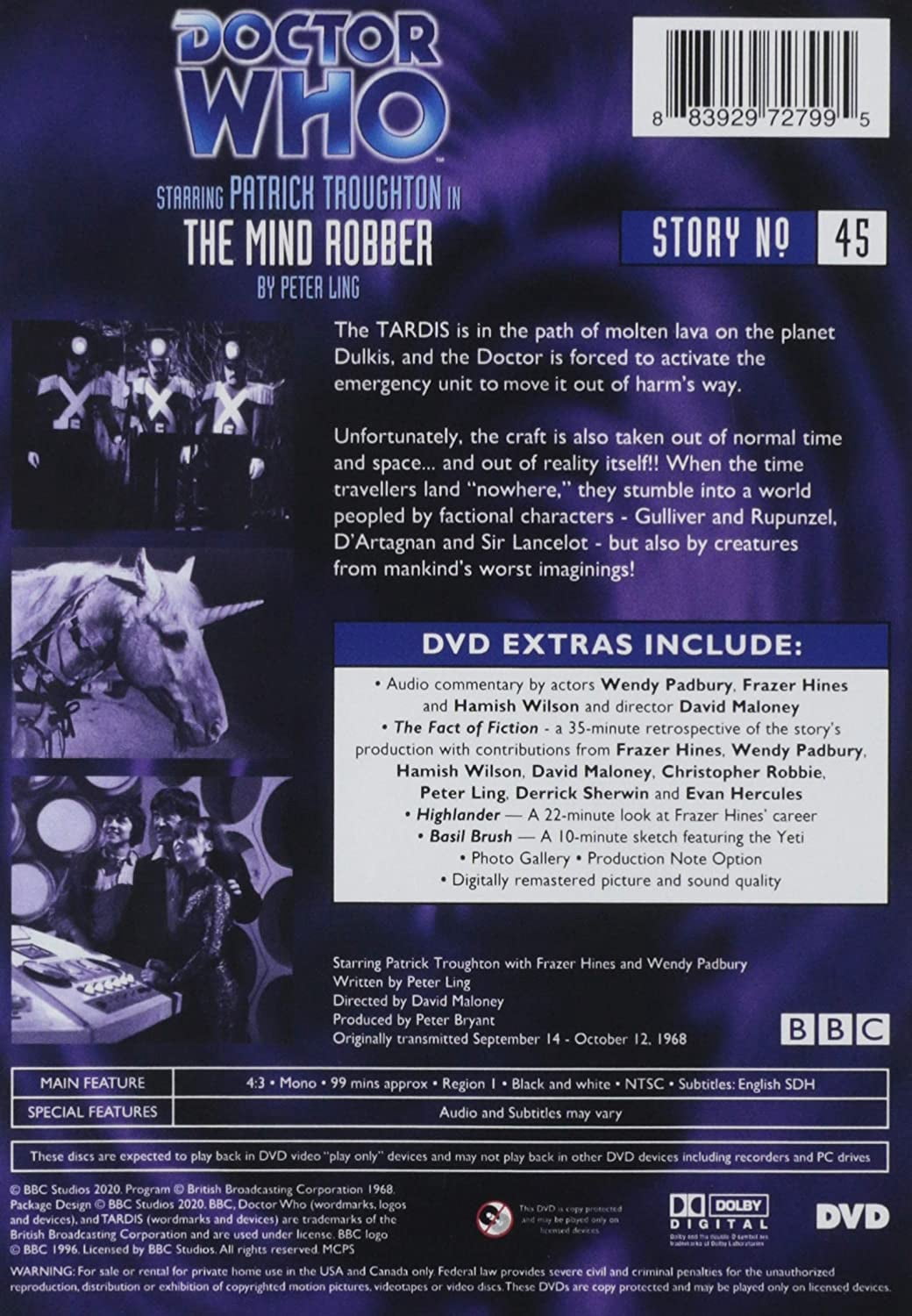 Dr. Who: The Mind Robber (Other)