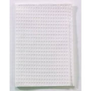 Disposable Towels/bibs, Waffle Embossed, White, 500/carton | Bundle of 5 Cartons