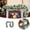 Green2, variant on Artificial Christmas Garland 6.5Ft - Realistic Flocked Pine Greenery for Stair Railing, Mantel, Fireplace, Front Door, Holiday Party Decor with Green Cones