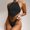 Multicolor, variant on Women's Swimsuit New European Chest Covering Bikini Split Nylon Spandex Swimming Beach Vacation