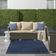 thumbnail image 5 of Noursion Essentials Solid Contemporary Midnight Blue 5' x 7' Area Rug, (5' x 7'), 5 of 11