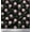 Black, variant on Soimoi Cotton Duck Fabric Leaves & Aster Floral Print Fabric by Yard 42 Inch Wide