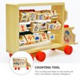 thumbnail image 3 of Miangastore Counting Tool Natural Wooden Material 1Set 9.82x6.29x3.14 Inch, 3 of 8
