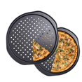 thumbnail image 1 of Pizza Trays for Oven, Non Stick Perforated Pizza Tray, Pizza Baking Pan, Pizza Pan for Kitchen, Even Heat Distribution, 1 of 5