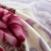 JML King Fleece Bed Blanket For Winter,520GSM Polyester Soft Fleece Blanket,83x91