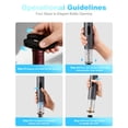 thumbnail image 3 of Aisining Electric Wine Bottle Opener Set with Battery-Powered, Foil Cutter, Pourer and Storage Base, 3 of 7
