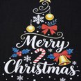 thumbnail image 5 of AceBaby Christmas Family Matching Pajamas Tree Print Holiday Sleepwear Loungewear Pjs,Blue, 5 of 10