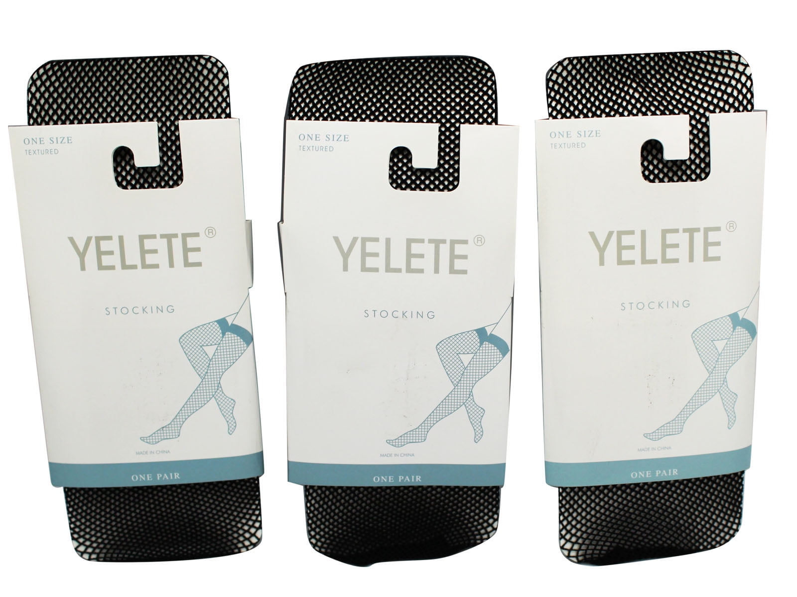 Yelete Textured Stockings (3 Pairs)