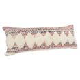 thumbnail image 5 of Ox Bay Cailee Diamond Chevron Throw Pillow, 14" x 36" Reactangle, Multi-color & White, Count per Pack 1, 5 of 11