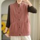 thumbnail image 5 of Xuyuer Women's Spring Fashion Sleeveless Button Down Tops, Lightweight Blouse for Layering, Business Casual Office Wear and Seasonal Wardrobe Transition, 5 of 8