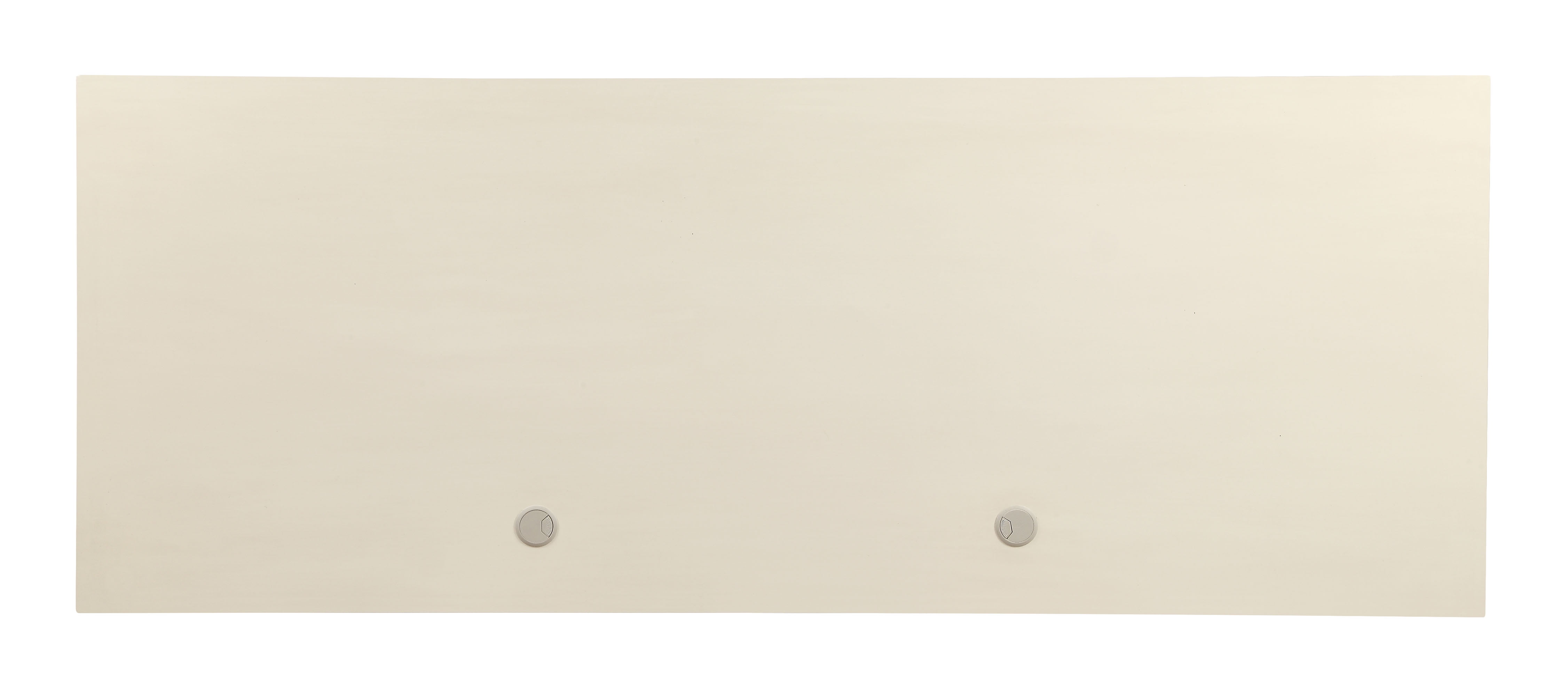 ACME Gustave Executive Desk in Cream White Finish