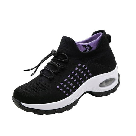 

adviicd Sneaker for Women Lite Womens Sneaker Ladies Shoes Casual Shoes Lightweight Breathable Fashion Sneaker Booties for Women with Heel