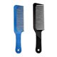 thumbnail image 2 of Peine de barbero antiestático de carbono con mango antideslizante para peluquería profesional, color negro., 2 of 5