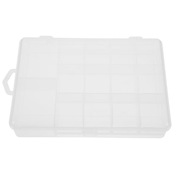 HOMEMAXS Convenient Fishing Box Storage Fishing Tackles Box Transparent Fishing Box Portable Tackle Box Bait Case