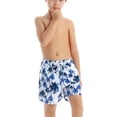 thumbnail image 2 of Fiomva Family Matching Swimwear Father Son Trunks/Boys Tops and Shorts Suits, 2 of 6