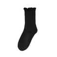 thumbnail image 4 of ICHUANYI Women's Ruffle Socks Casual Lace Cotton Ankle Frilly Crew Socks for Women, 4 of 4