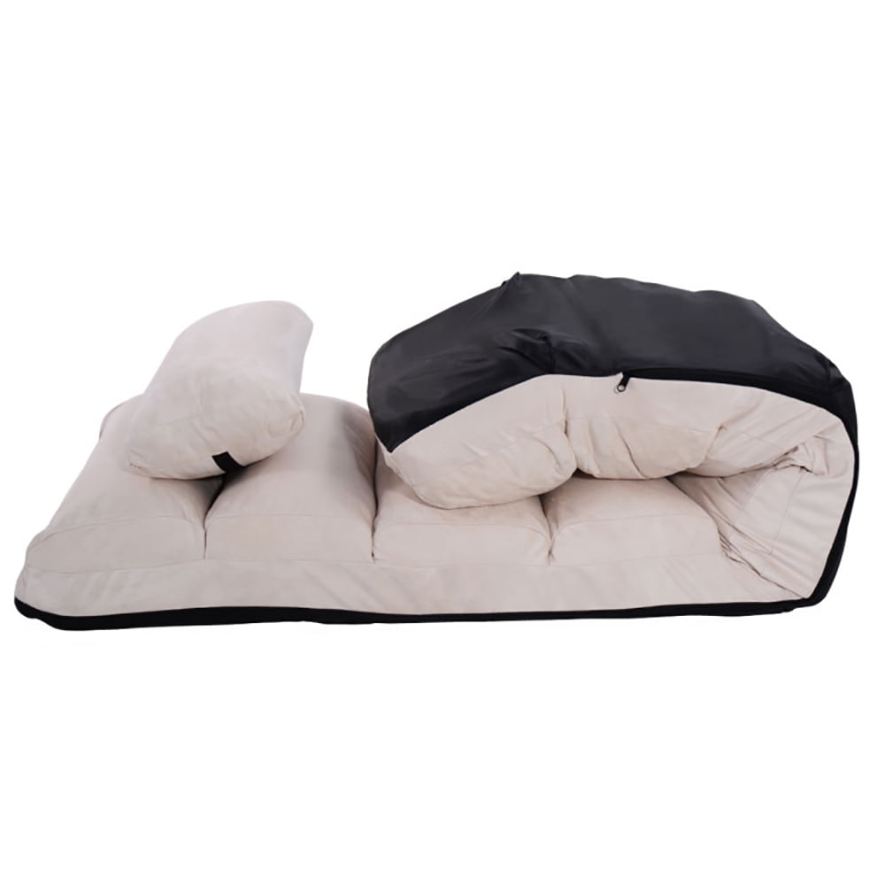 Finihen Finihen Floor Chair, Folding Lazy Sofa Chair, Stylish Sofa Couch Beds Lounge Chair W/Pillow, for Living Room, Bedroom, for Gaming, Reading, Beige Finihen Finihen Floor Chair, Folding Lazy Sofa Chair, Stylish Sofa Couch Beds Lounge Chair W/Pillow, for Living Room, Bedroom, for Gaming, Reading, Beige