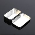 thumbnail image 4 of MesaSe Small Iron Box Boxes Case For Soap Mint Business Card Kitchen Storage Portable 2pcs Flip With Lid Empty Container, 4 of 17