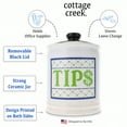 thumbnail image 4 of Ceramic Tips Jar Piggy Bank, 4 of 9