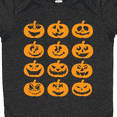 thumbnail image 4 of Inktastic Halloween Pumpkin Faces Orange Boys or Girls Baby Bodysuit, 4 of 5