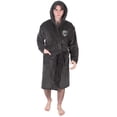 thumbnail image 3 of Arsenal FC Mens Crest Fleece Dressing Gown, 3 of 4