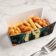 thumbnail image 5 of Halloween Disposable Paper Tray, Container Paper Boats Serving Trays for Hot Dog Popcorn Taco Snack Candy FoodS Container Party SuppliesS for Halloween Decorations,5.49*3.13*1.68in,12Pcs, 5 of 7