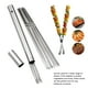 thumbnail image 2 of Brochetas de Acero inoxidable Scienceny plateadas para kebabs cocidos juego de parrilla palo + 10, 2 of 6