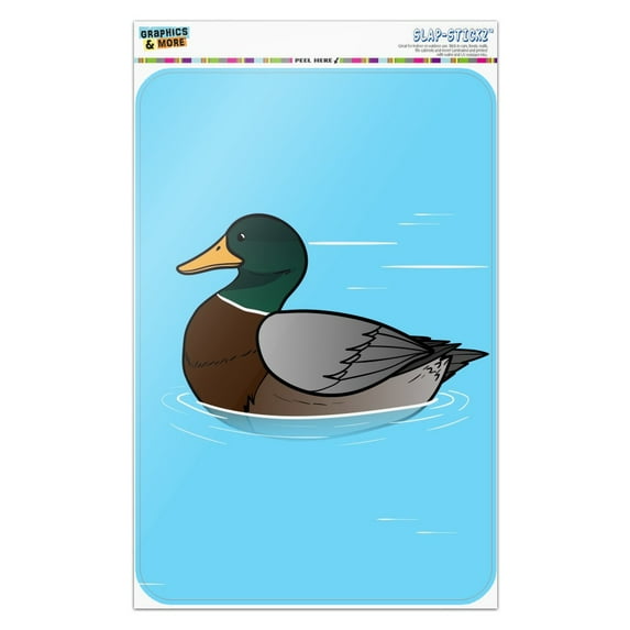 Duck Swimming in Water Home Business Office Sign