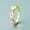 Pink, variant on Gold Plated Eyes Design Ring Adjustable Copper Micro Inlays European American Fashion Jewelry Statement Pieces