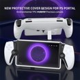 thumbnail image 3 of Protective Case for PlayStation Portal with Built-in Kickstand, Bump-proof Dust-proof Rugged Protective Cover with PC Front Shell and TPU Back Case for PS Portal Console-White, 3 of 6